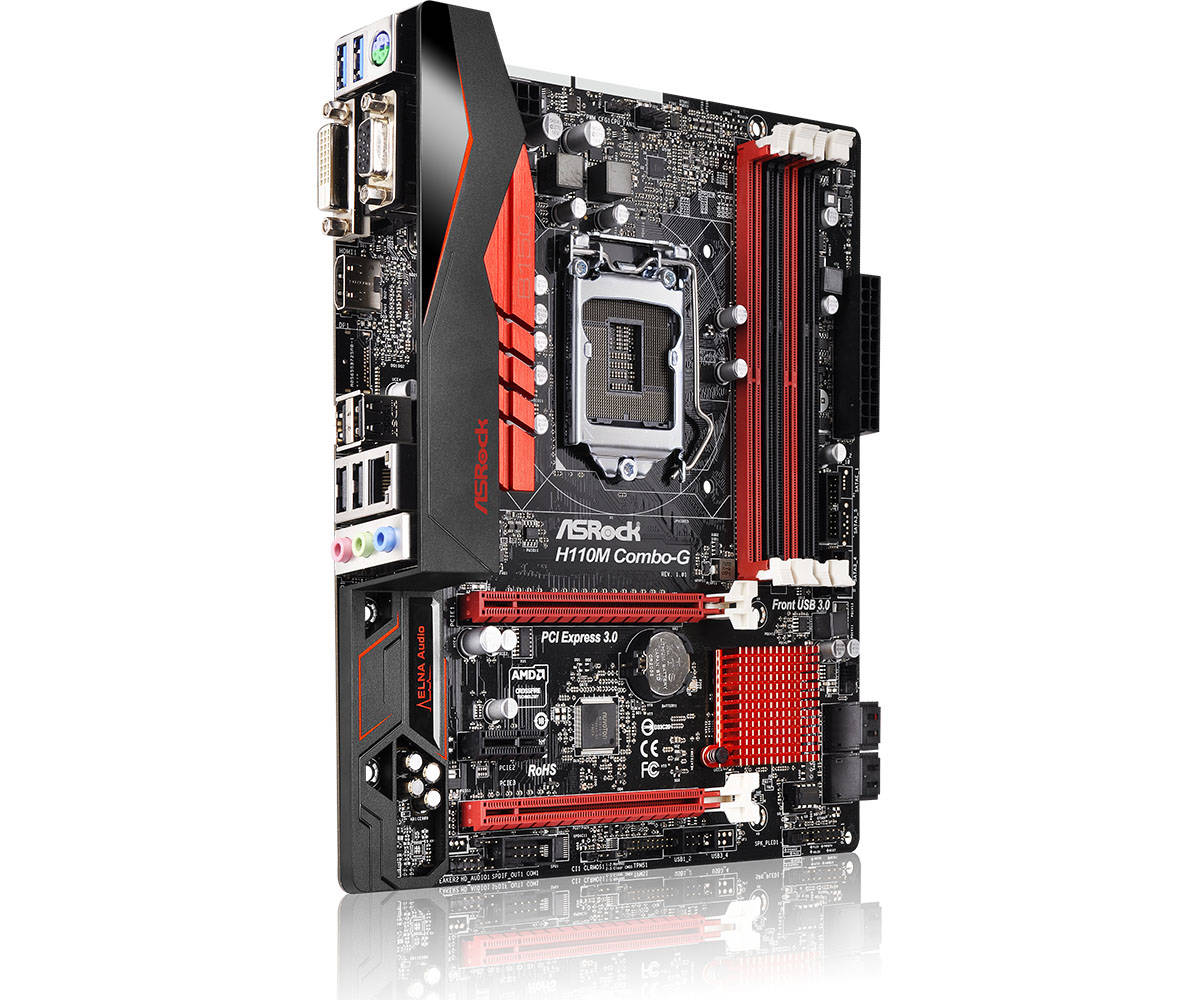 Asrock H110M Combo-G - Motherboard Specifications On MotherboardDB
